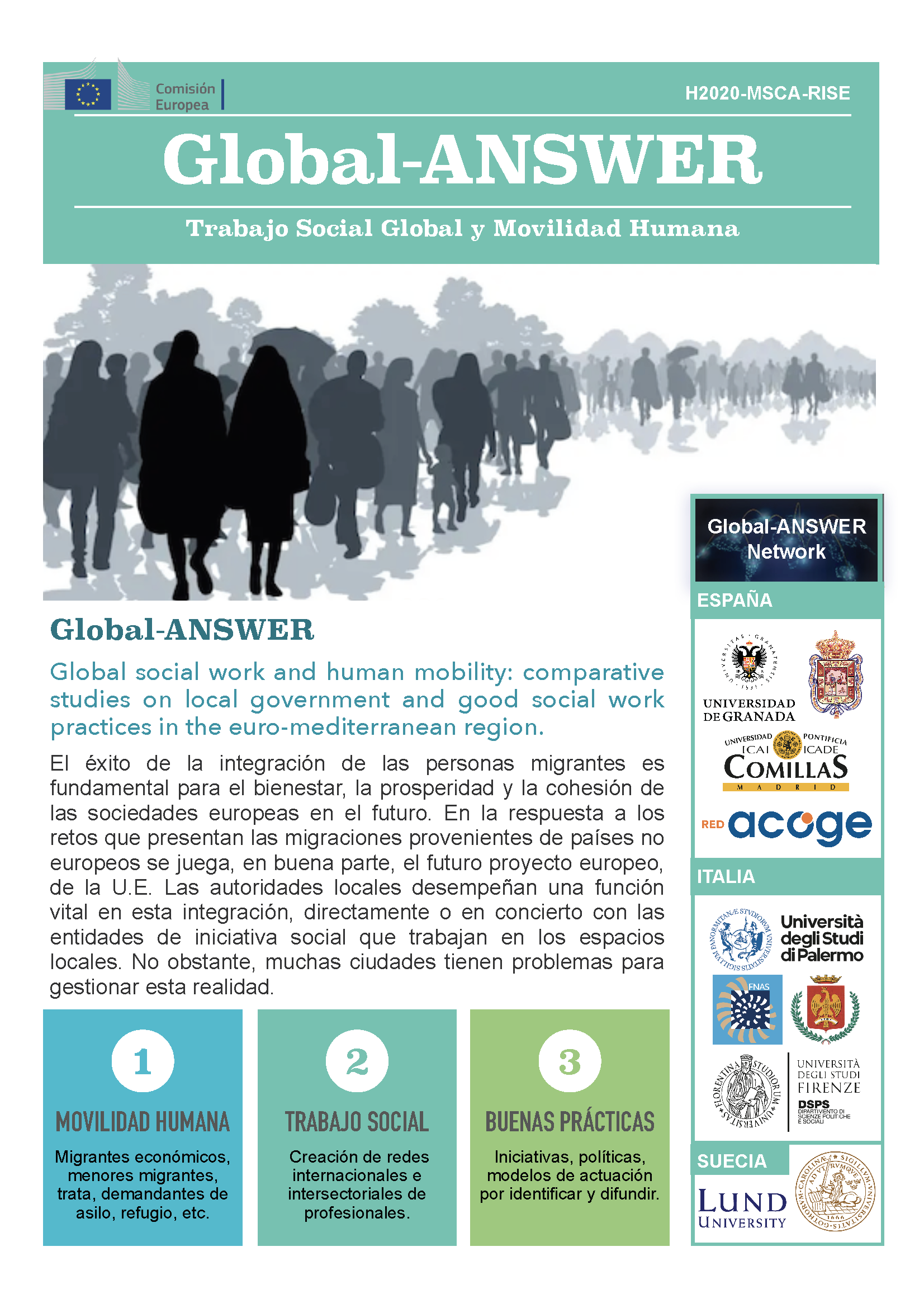 Cartel de la actividad de formación titulada: Actividad de Inter-aprendizaje entre el Ayuntamiento de Granada y la Universidad de Granada
