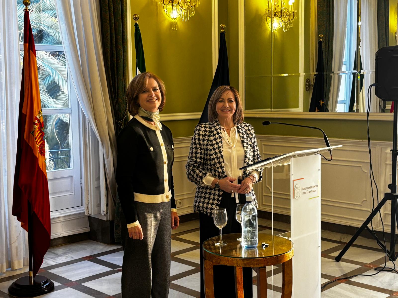 Belén Morata at the final Global-ANSWER working meeting held in Granada