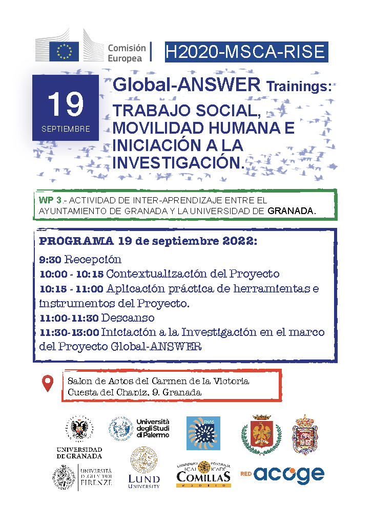 Cartel de Presentación del Proyecto Global-ANSWER