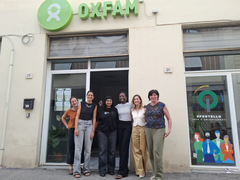 Oxfam Team in Arezzo