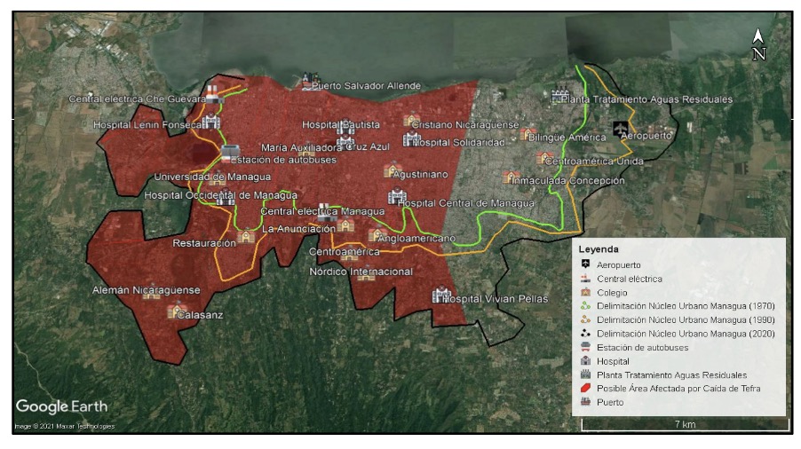 Infraestructura critica Managua