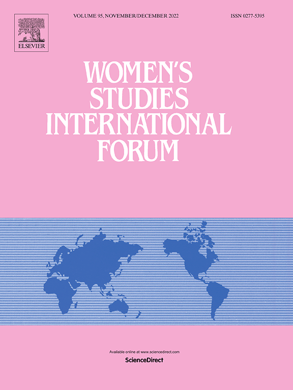 women's studies international forum 