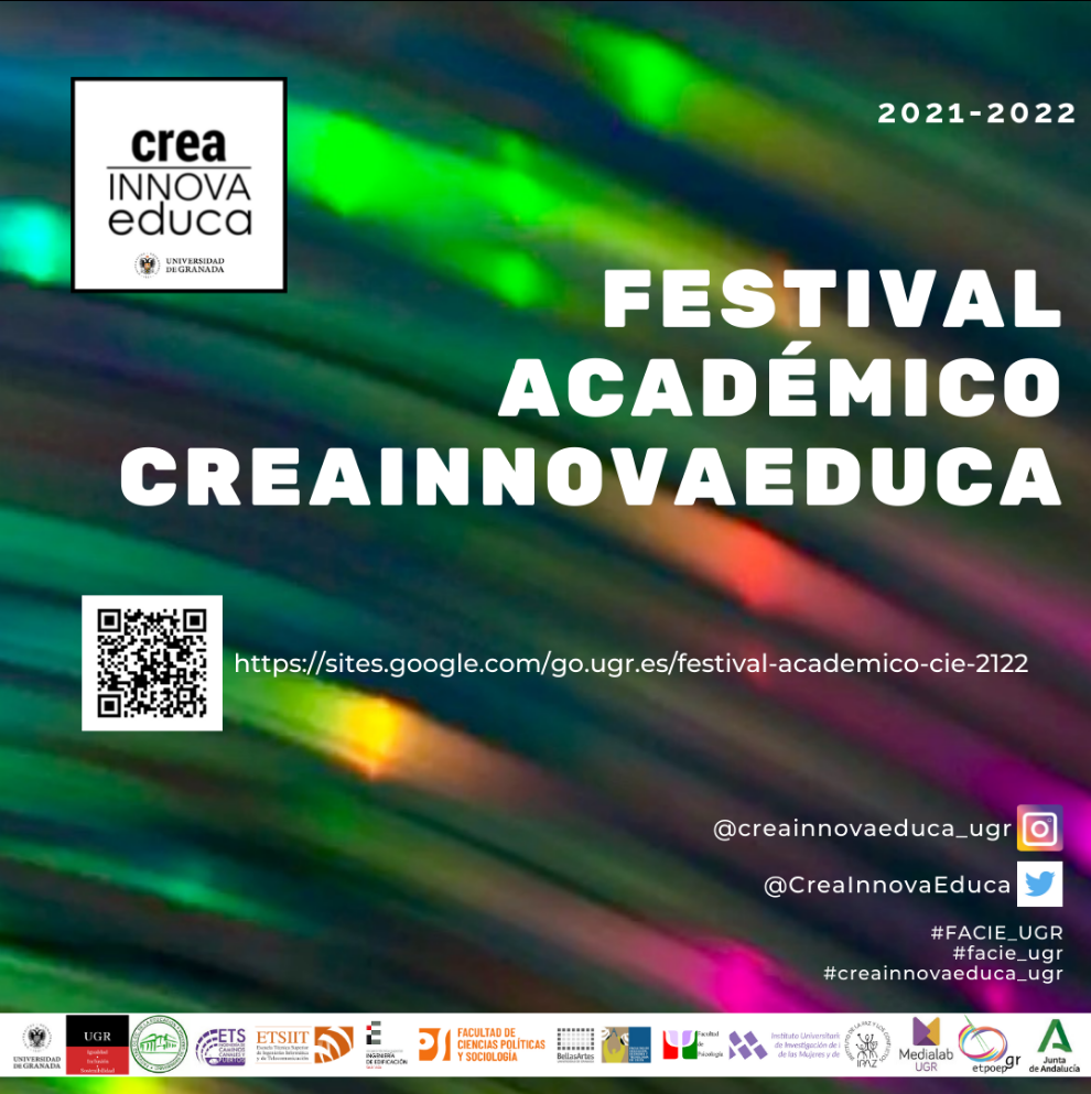 Cartel Festival Académico CreaInnovaEduca