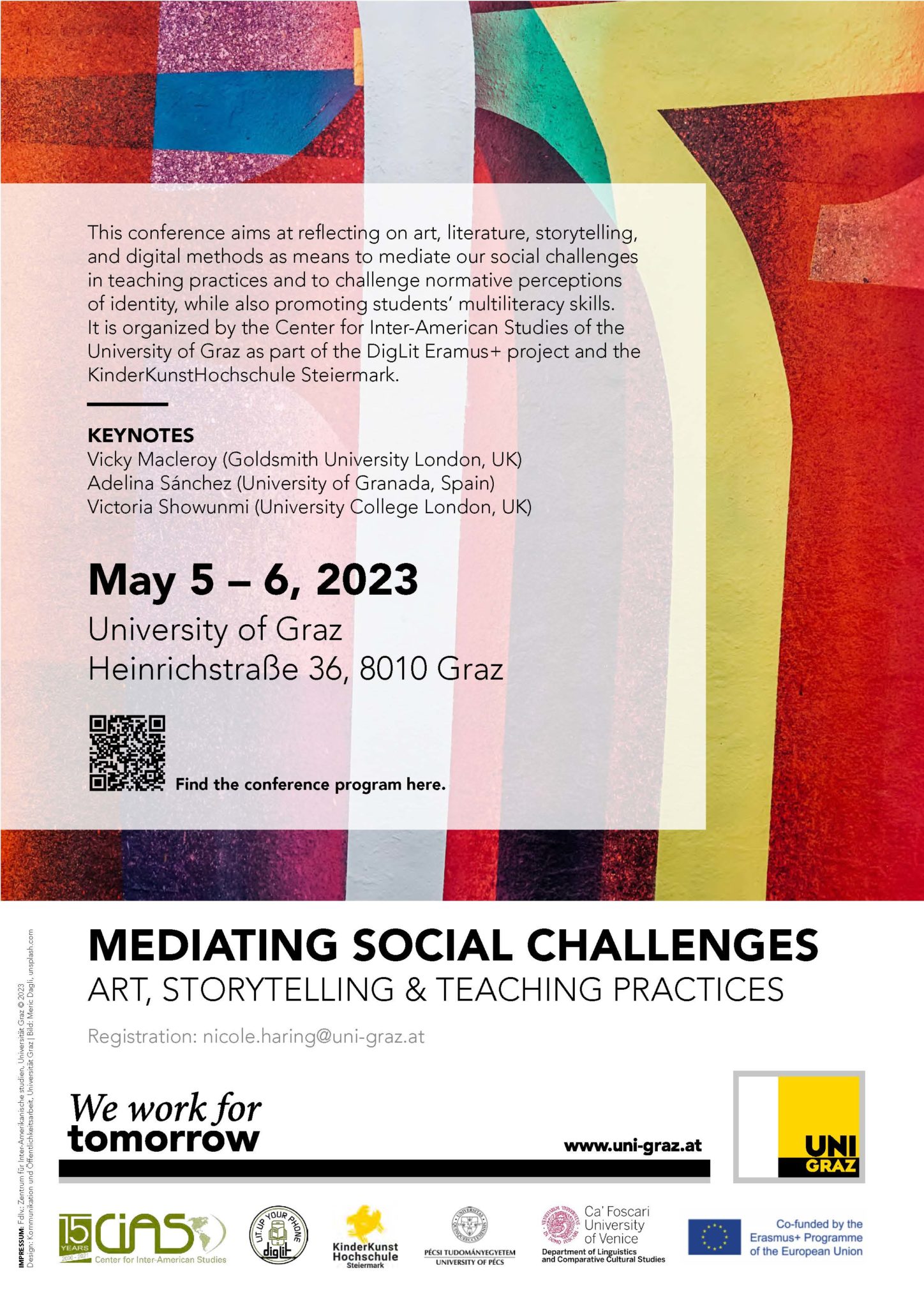 "Plenaria en ""Mediating Social Challenges: Art, Storytelling and Teaching Practices"